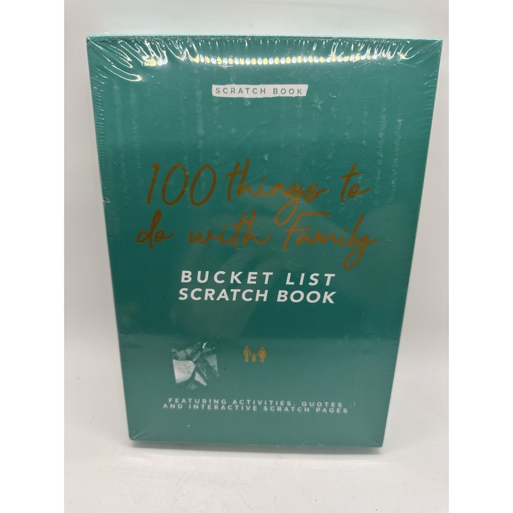 Bucket List Scratch Book: 100 Things to do with‎ Family  New & Sealed